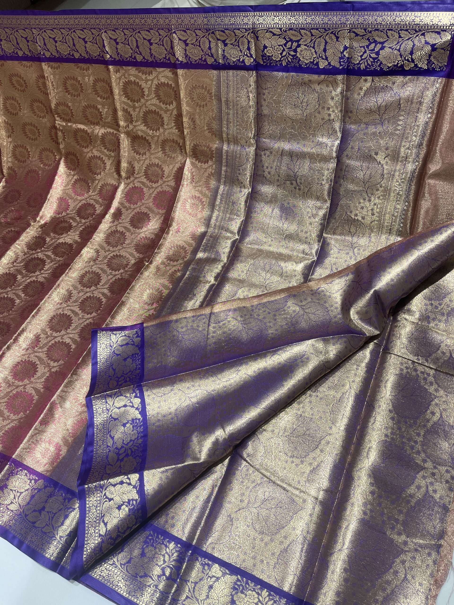 WhatsApp Image 2025-11-16 at 12.42.38 Wholesale and retail, best prices, online store, banarasi saree orange colour, varanasi, banarasi saree online shop, Kanjivaram Tissue Saree – Premium Zari Weaving Collection