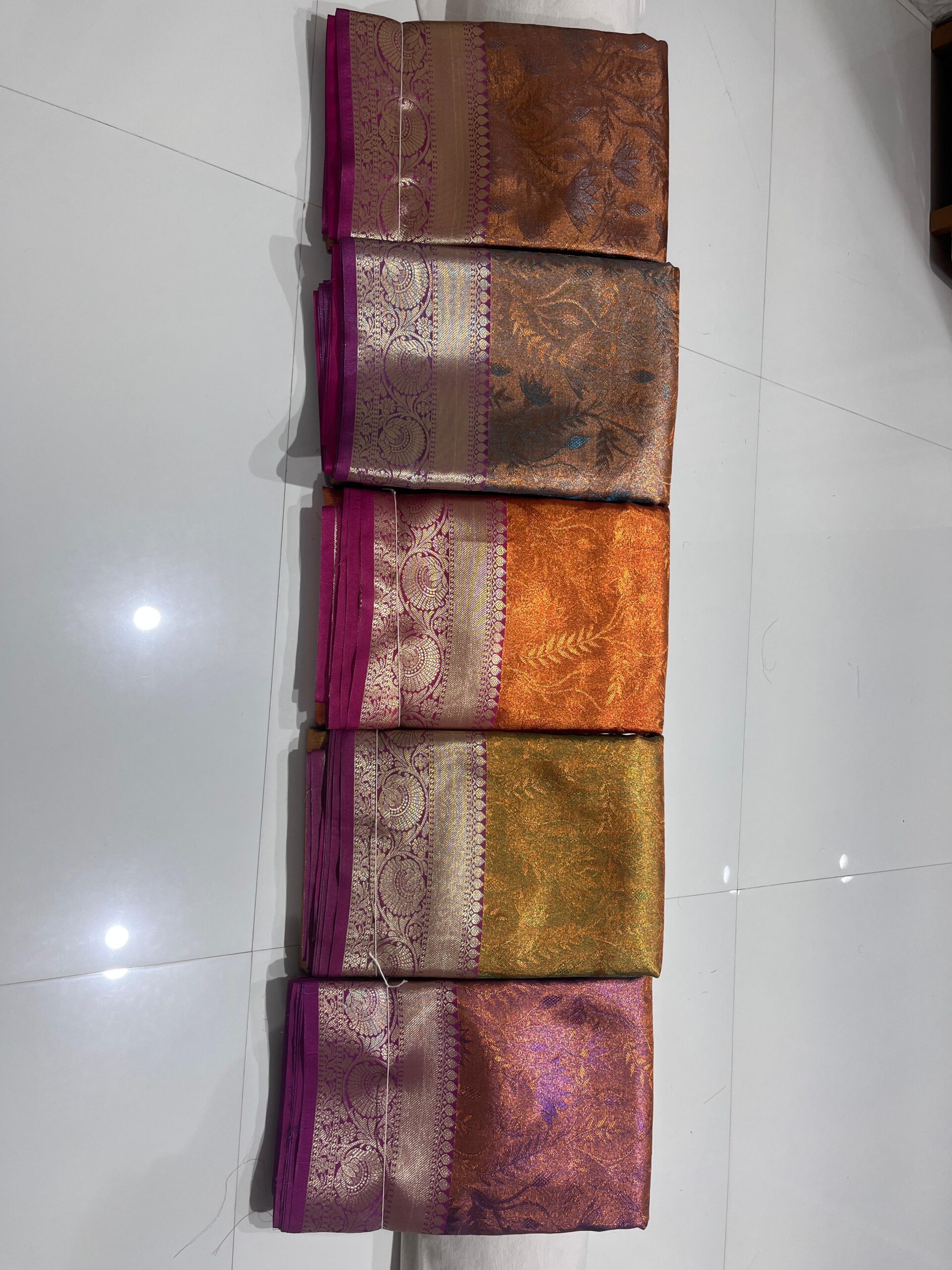 WhatsApp Image 2025-11-16 at 12.52.26 (1) Wholesale and retail, best prices, online store, banarasi saree orange colour, varanasi, banarasi saree online shop, Kanjivaram Tissue Saree – Premium Zari Weaving Collection