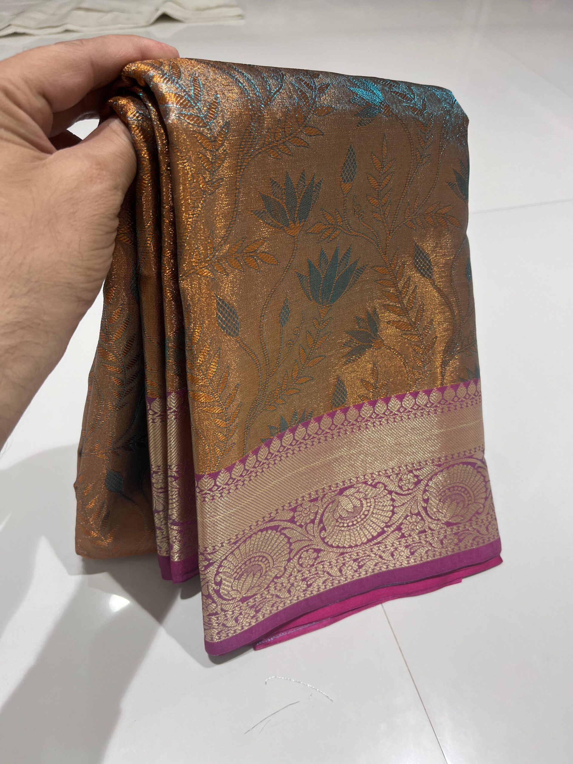 WhatsApp Image 2025-11-16 at 12.52.27 Wholesale and retail, best prices, online store, banarasi saree orange colour, varanasi, banarasi saree online shop